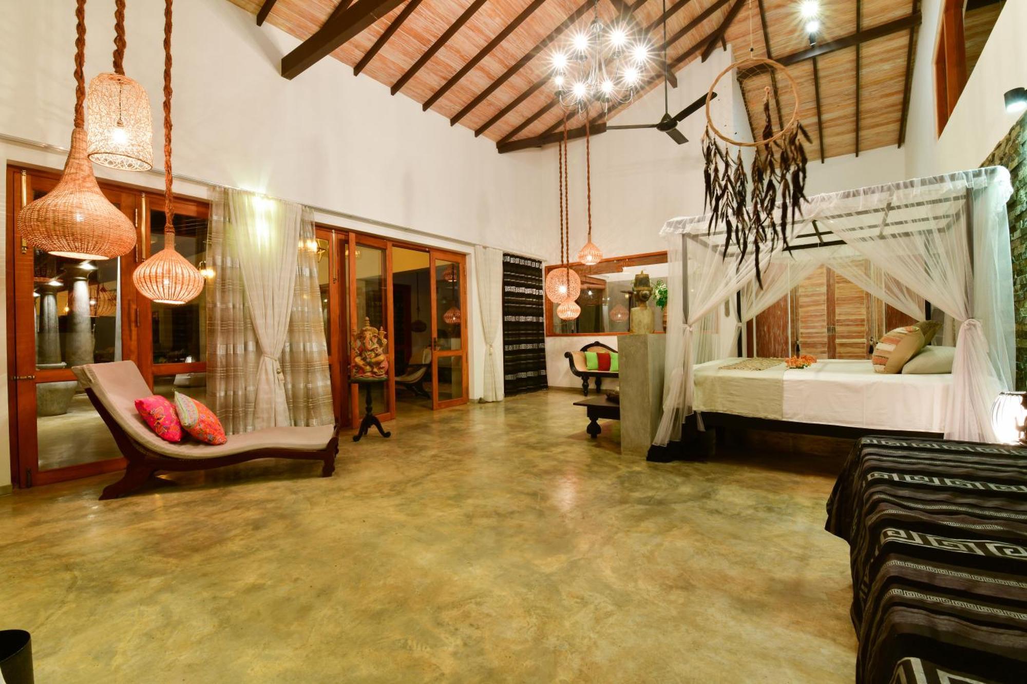Tropical House - Jungleside Villa ヒッカドゥワ 部屋 写真