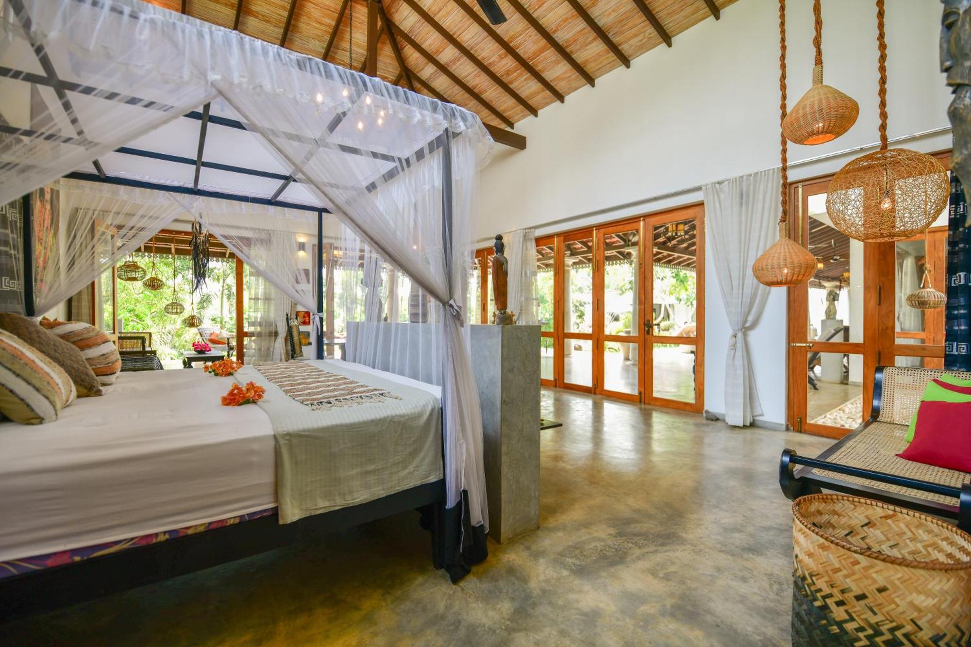 Tropical House - Jungleside Villa ヒッカドゥワ 部屋 写真